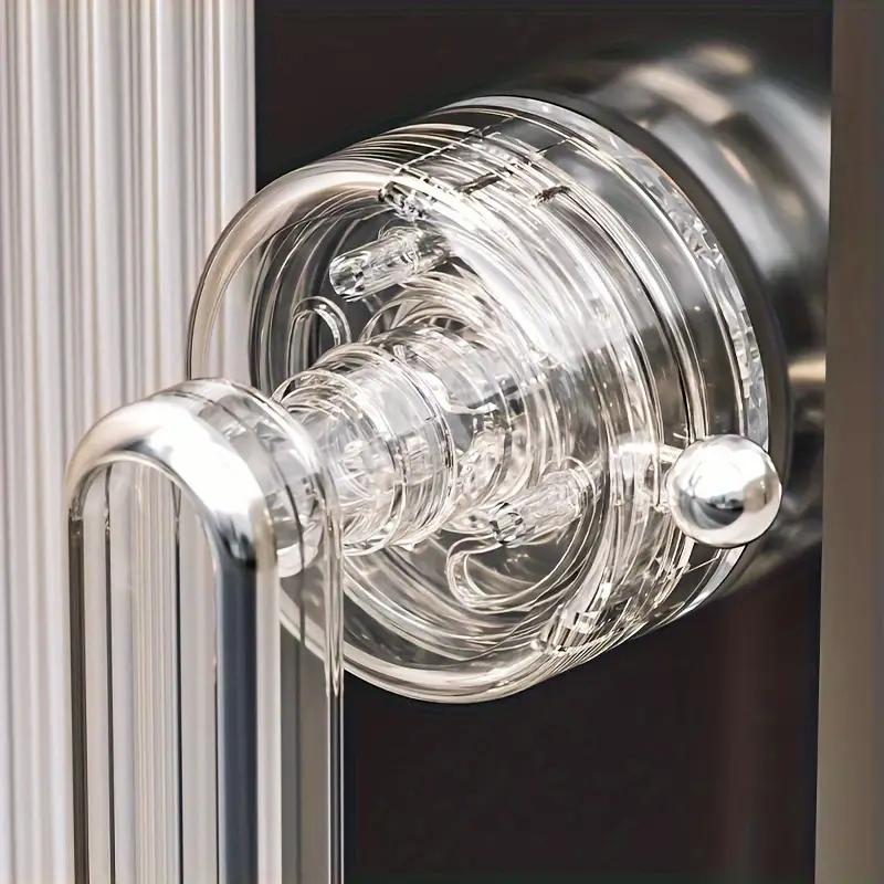 1 шт. Ручка для стеклянной двери на присоске, без сверления, для ванной комнаты, раздвижной двери, прочный поручень, ручка для окна, дверцы шкафа, холодильника