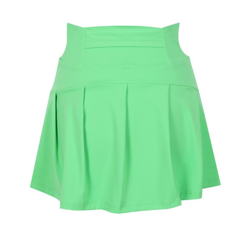 High-Elastic Ice Silk Tennis Skirt Women Breathable Yoga Short Anti-See-Through Sport Skort 2026 Collection