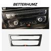 Для BMW F20 F21 2012-2015 Накладка-стикер на панель CD центральной консоли из углеродного волокна, Декоративная отделка, Тюнинг, Аксессуары для интерьера автомобиля