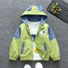 Модная куртка для мальчиков и девочек, детская повседневная куртка с рисунком на весну и осень