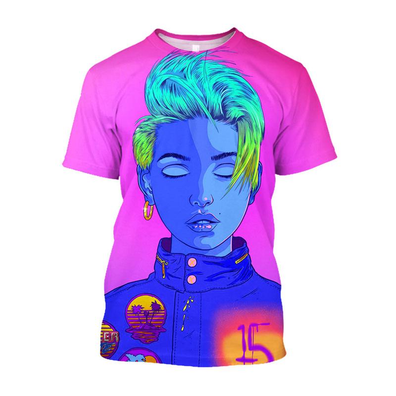 3D Digital Flipper Zero Hacker Cyberpunk Printes T Shirt Kid Cool Fashion Tee Shirts