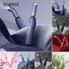 Windproof Led Sun & Rain Umbrella, Lightweight Compact Folding Reverse Automatic Strong Umbrella
