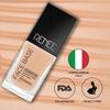 RENEE Face Base Liquid Foundation - Mocha, 23ml | Enriched with Hyaluronic Acid & Vitamin E, Provides SPF 8 Protection