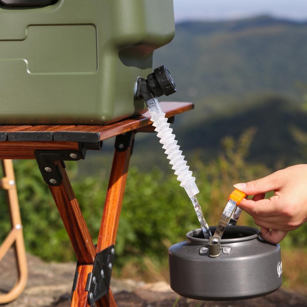 20-литровое ПЭ ведро для хранения воды, большой емкости, канистра-переноска для воды с краном, банка для дезинфицирующего средства для рук, портативный бак для воды для автомобиля