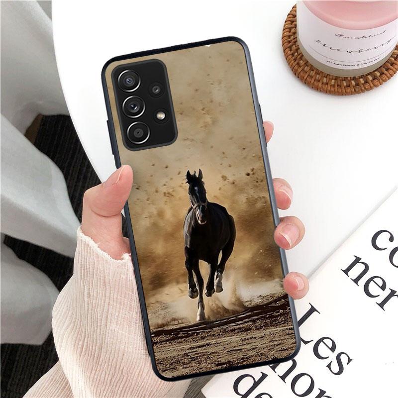 Чехол для телефона с изображением лошади для Samsung Galaxy A13 A22 A12 A32 A71 A11 A21S A33 A52 A72 A51 A50 A70 A31 M31