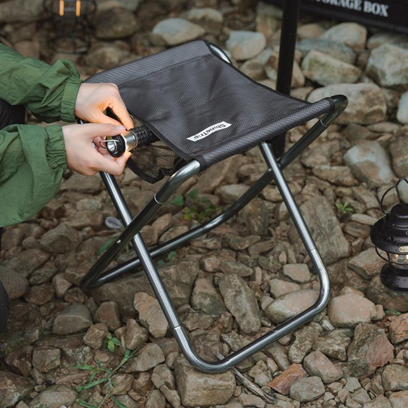 Уличный портативный складной стул, складное сиденье-гамак, легкий складной стул с сумкой для переноски для рыбалки, кемпинга