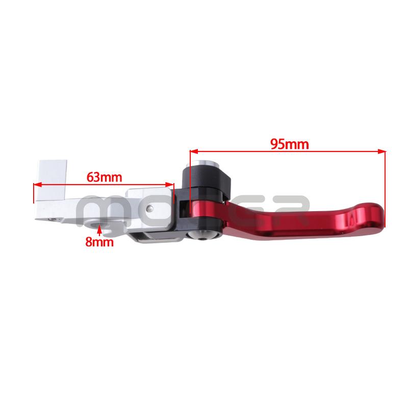 Racing CNC Aluminum Foldable 360 Clutch Brake Levers Handle Save Effort For CR CRF YZF EXC Bosuer Kayo T2 T4 T6 K2 K6 K6R KT250