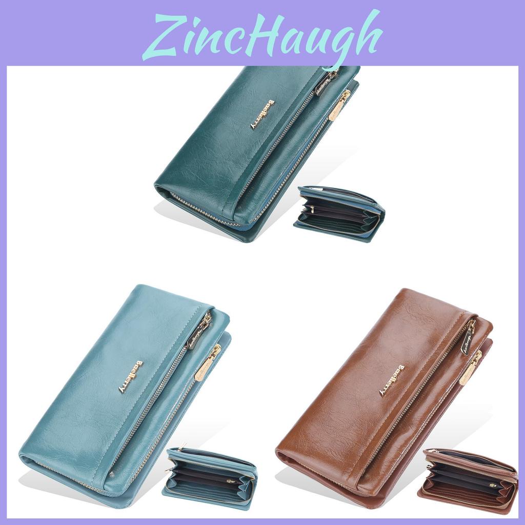 Baellerry Letter Pattern Ladies Pu Leather Wallet With Card Organizer And Fashionable Style