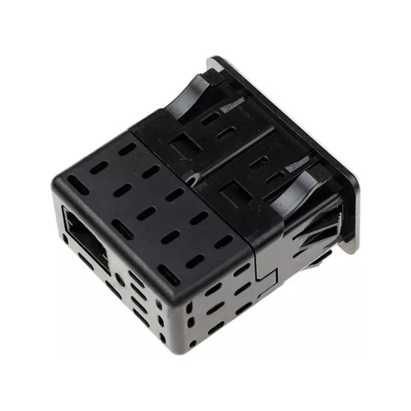 Пластиковый вспомогательный USB-разъем с интеллектуальной зарядкой, простой в установке, USB-адаптер для автомобилей