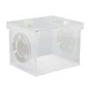 Reptile Insect Enclosure Tank Mini Acrylic High Transparency Moisturizing Reptile Insect Breeding Box S
