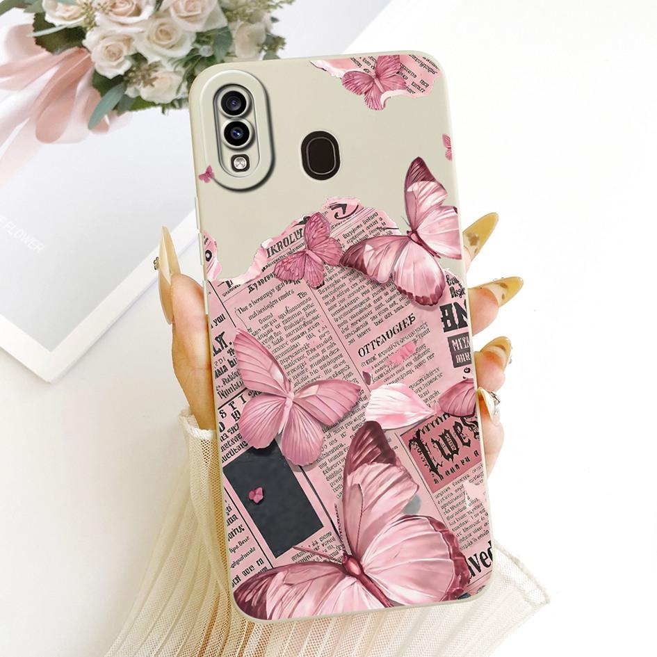 Чехол для Samsung Galaxy A20 A20e A20s Обложка SM-A202F SM-A205F SM-A207F Милый Мультяшный Кот Ударопрочный Бампер для Samsung A30 Fundas