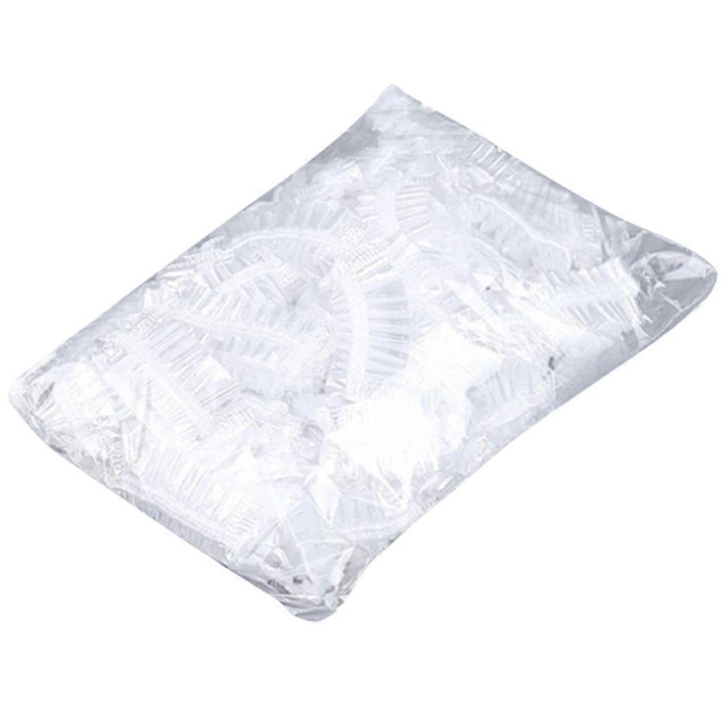 100pcs Disposable Waterproof Ear Cover Bath Shower Salon Ear Protector Cover Caps Dyeing Hair One-off Earmuffs easy to come