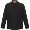 Puffer Jackets Men's Black Lapel Moderate Straight Fit 81121011