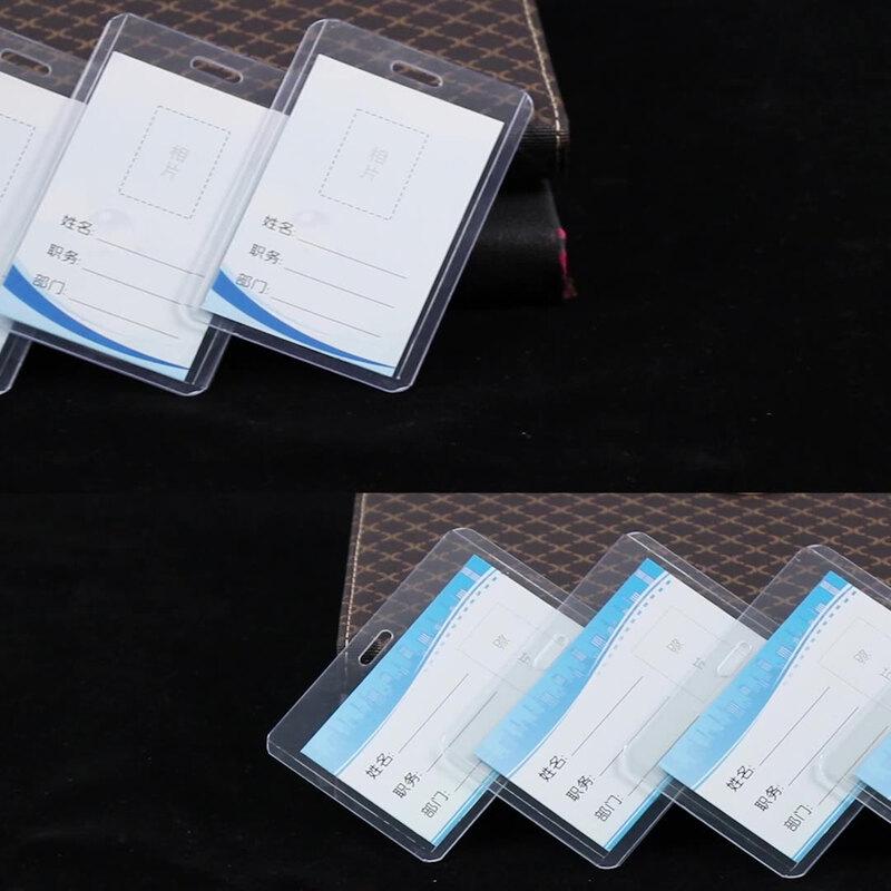 Прозрачный ПВХ держатель для ID-карты