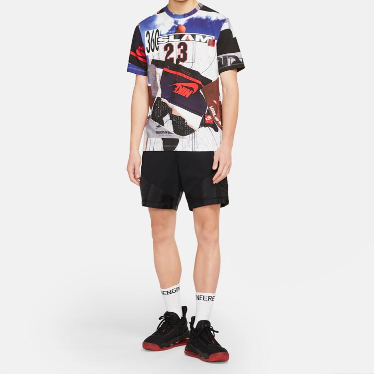 Jordan Photo Sports Training Crew Neck T-Shirt Men Tops CJ6299-100