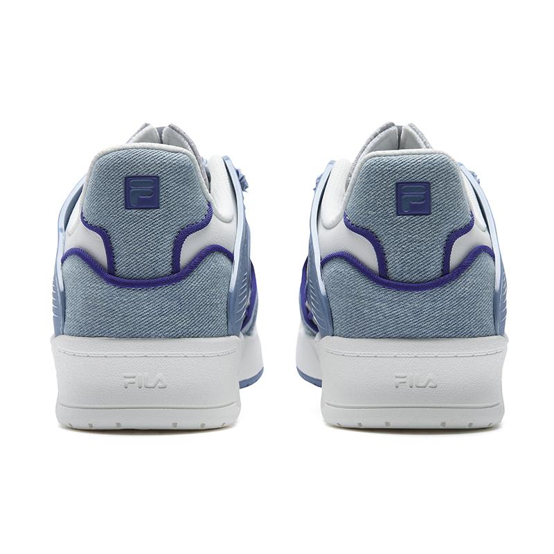 Fila ОЛИВКОВЫЕ Амортизирующие Износостойкие Легкие Низкие Кеды для Скейтбординга Женские Снежный/Меланхоличный Синий F12W621216FSB