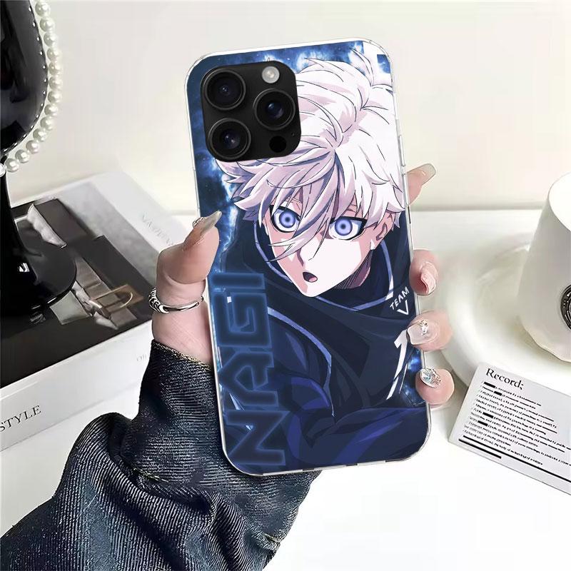 Blue Lock Наги Сэйсиро Мягкий чехол для телефона для IPhone 11 17 Air 16E 16 Pro Max 15 + 14 Plus 13 Mini 12 Apple 7 SE 8 Fundas Coque 11