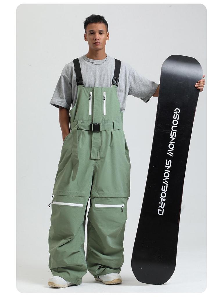 Унисекс профессиональные свободные лыжные брюки: Ветрозащитный и теплый для занятий спортом на открытом воздухе.