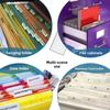 25pcs Index Label File Storage Folder Page Separation Self-adhesive Index Label  Paperwork