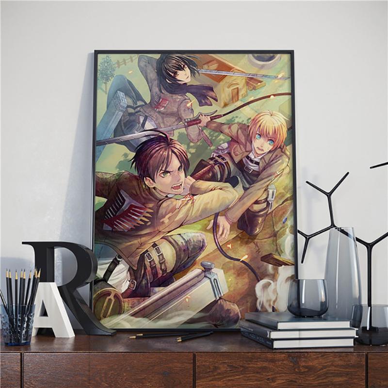 Популярная 5D Diy вышивка крестом «Атака Титанов», картина, полная дрель, набор для вышивки крестом, настенная наклейка, домашний декор