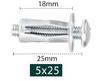 New Petal Nuts Expansion Screw Jack Nut M4 M5 M6 Carbon Steel Rustproof Corrosion-Resistant Petal Shape Rivet Nuts Fasteners