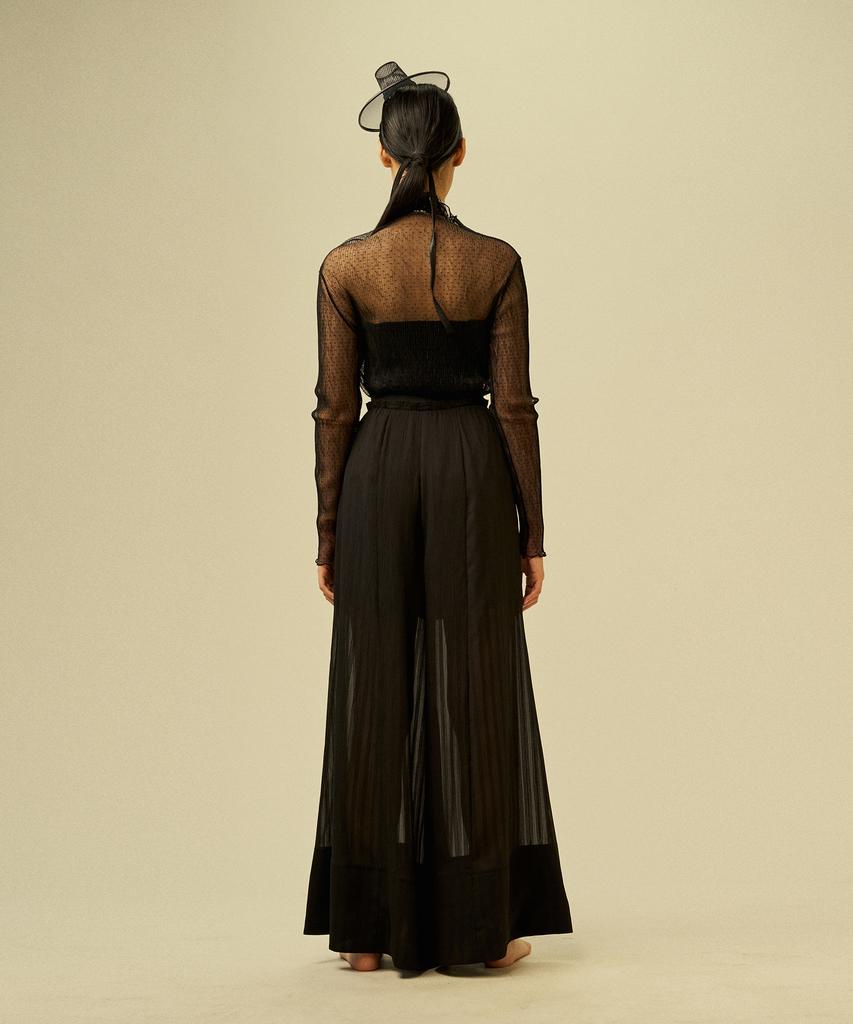JOSUN String Wide Pants