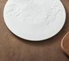 Керамическая плоская тарелка с узором под камень, мелкая, для отеля, ресторана, домашнего использования, тарелка для западной еды