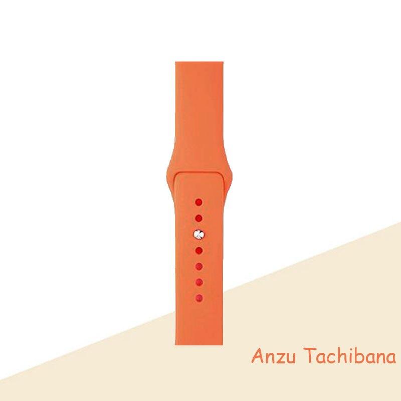 Силиконовый ремешок для браслета Apple Watch 44 мм 40 мм 38 мм 42 мм ремешок для часов Apple Watch Band Correa для Iwatch Series7 6 Se 5 4 3