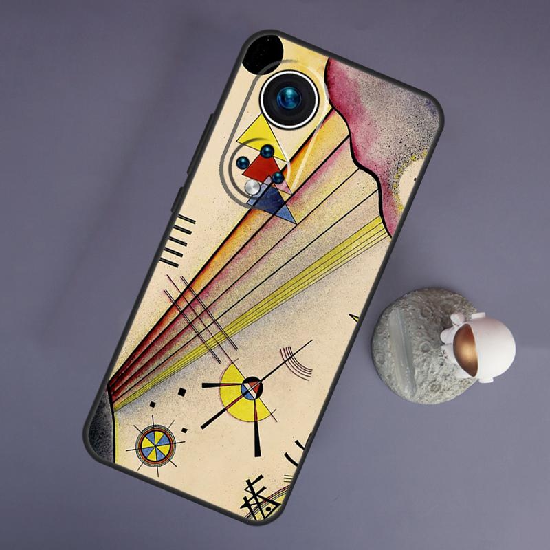 Чехол с изображением Василия Кандинского для Huawei Honor Magic 5 Lite 70 50 X8 X9 a P20 P30 P40 P50 P60 Pro P Smart Nova 9 5T