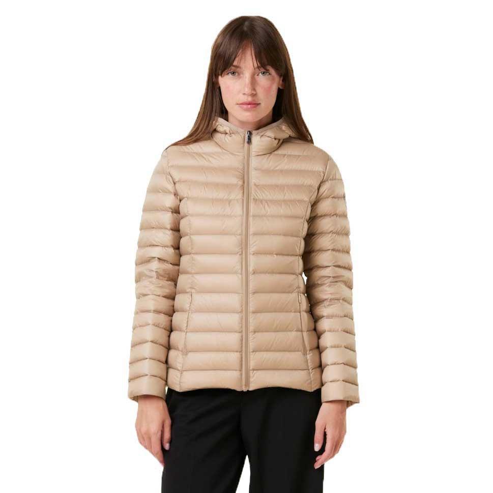Just-over-the-top CLOE down coat lightweight Beige