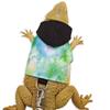 Canvas Bearded Dragon Lizard Hoodie Colorful Lizard Harness Vest  Walking