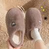 Order A Size Up Cozy Plush Slippers for Men & Women Winter Warm Indoor House Shoes with Non-Slip  Unisex Slippers for Home
