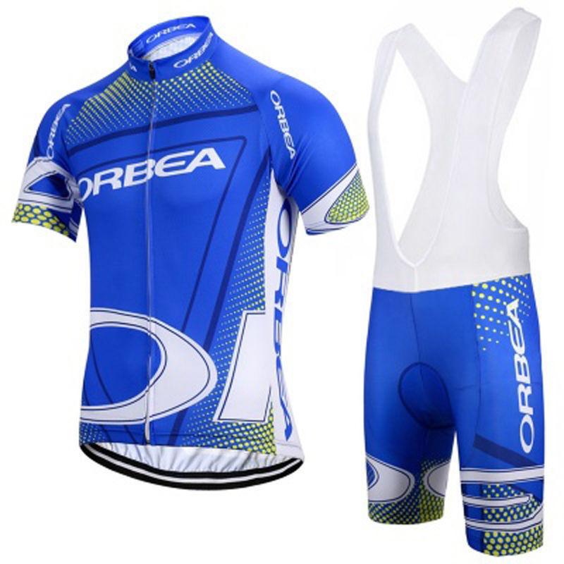 Summer Short Sleeve Set Tour de France ORBEA Team Cycling Suit Sports Roller Skating Suit Bicycle Outdoor Riding