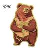 Animal Enamel Pins Brooch Pin, Bear Penguin Fox Dog Hedgehog Badge, Golden Plated Lapel Pin Men Women Alloy for Coats Sweaters Scarves