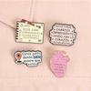 Spanish Quotes Series Enamel Pins JW.ORG Bible Verse Octagon Stop Sign Motivational Phrase Brooches Lapel Badge Jewelry Gifts