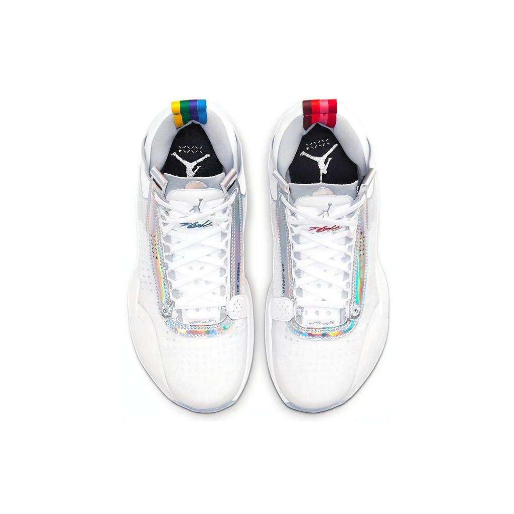 Jordan XXXIV Белый Металлик Серебристый GS BQ3384-101