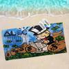 Dollar Alec Monopoly cartoon Anime Beach Swimming Towel Soft Absorbent Washcloth Children's Gifts for Kids Travel Camping Gym