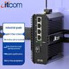Промышленный гигабитный SFP оптоволоконный трансиверный коммутатор ITCOM IT168