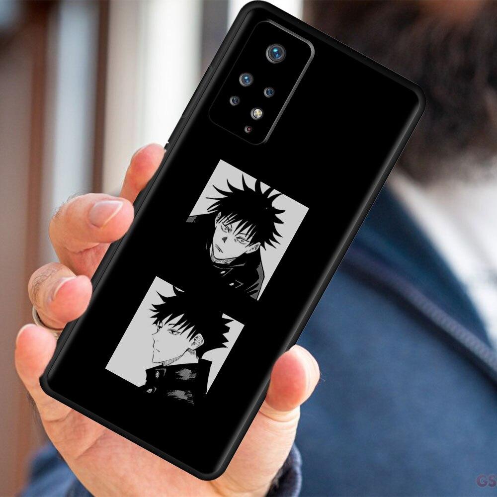 Мягкое дзюдзюцу кайсен Годзё Сатору для Xiaomi Redmi Note 9S 11 Pro 9C 10 9T 9A 8 7 9 K40 10C K40S K50 Celular Funda