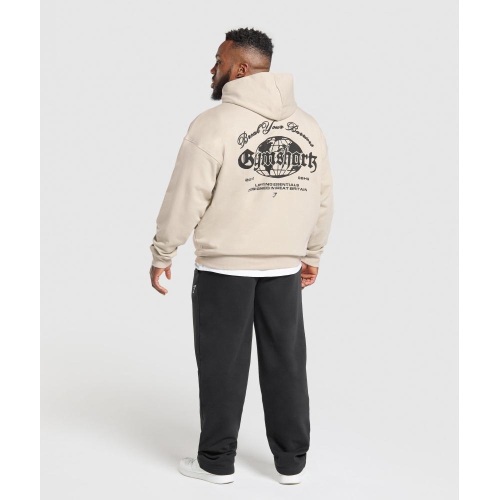 Gymshark Толстовка Break Your Barriers Pebble Grey A2b8y Gb7p