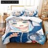 3D Аниме Кавай Молодые Девушки Date A Live IV Комплект Постельного Белья Односпальный Двуспальный Ful Quen Размеры King-Sized Размеры Комплект Постельного Белья Взрослые Люди Молодые Парни