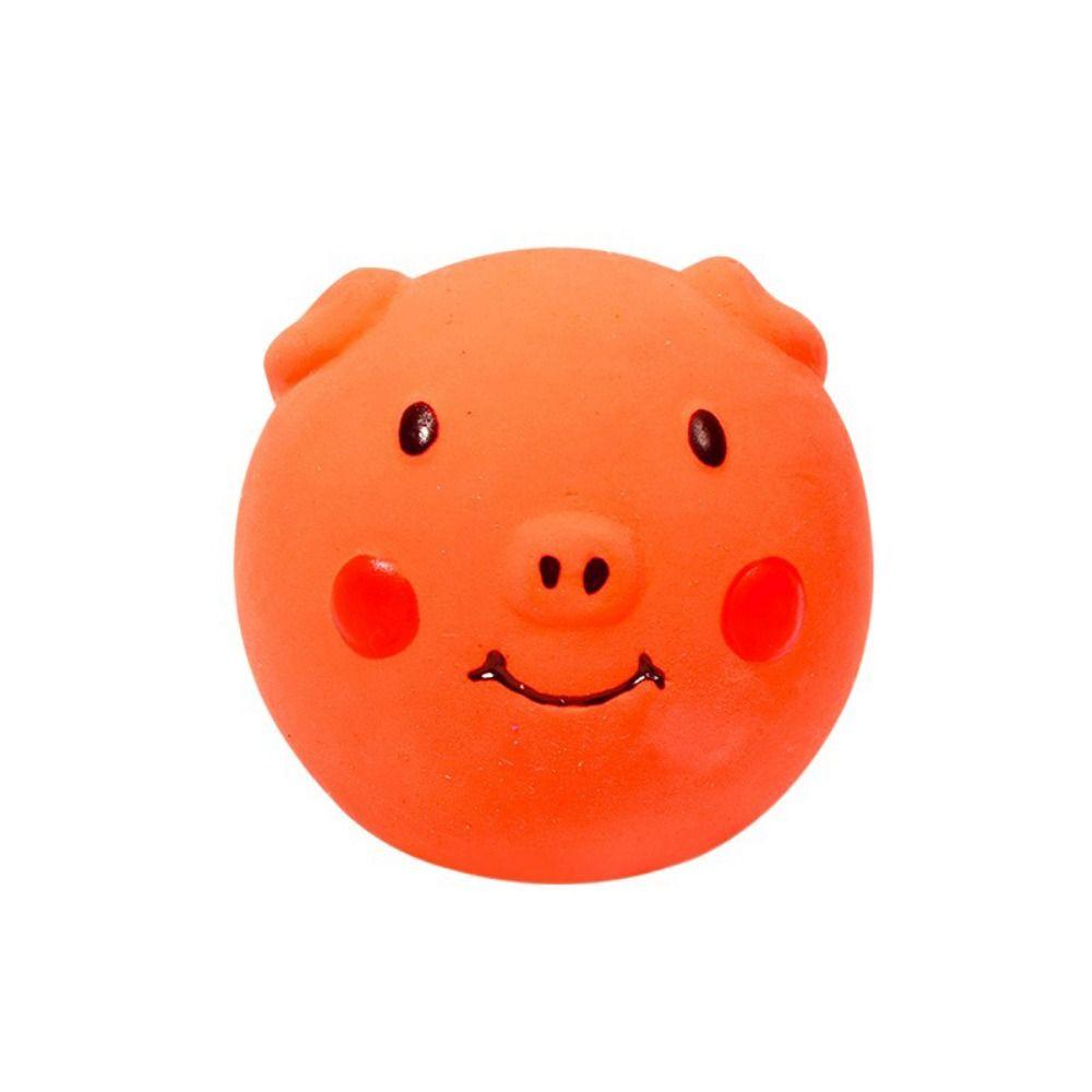 Cartoon Dog Chew Toy Soft Doy Molar Toy Funny Latex Squeaky Dog Toys Relieve Boredom