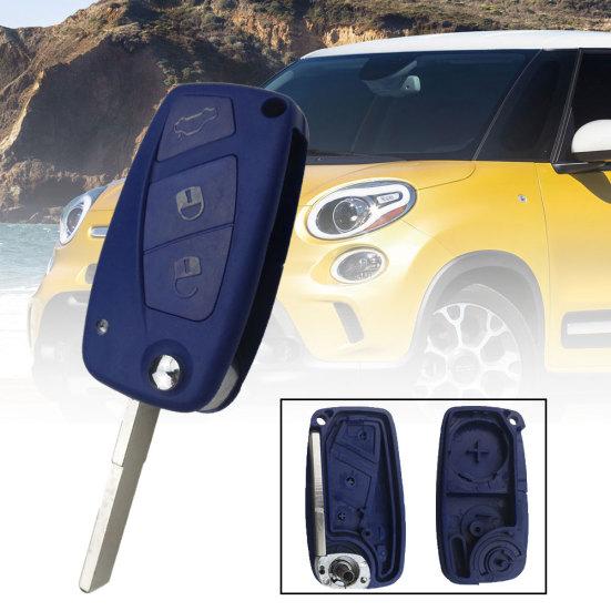 3-кнопочный чехол-брелок с дистанционным управлением для Fiat Grande Punto Stilo Panda