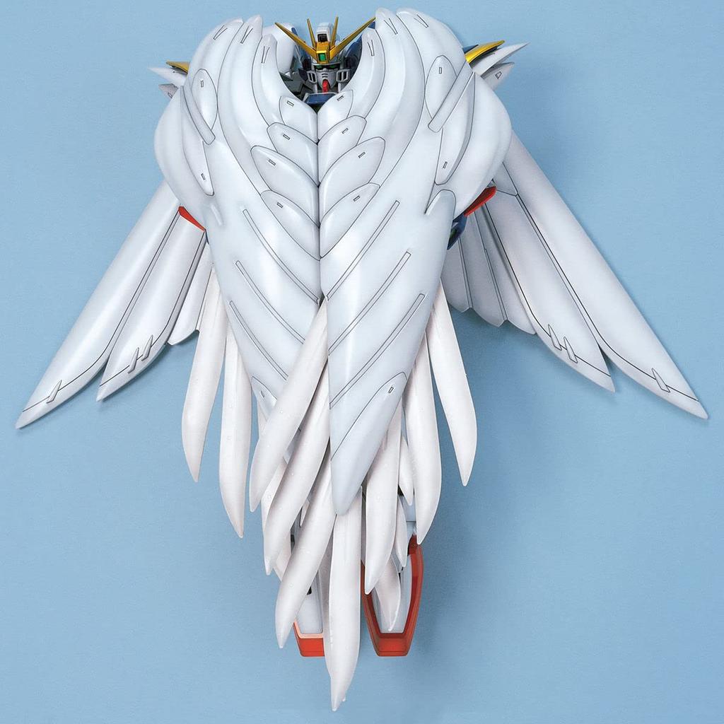 BANDAI SPIRITS PG Mobile Report Gundam W Endless Waltz Wing Gundam Zero Пластиковая модель в масштабе 1/60 с цветовой кодировкой