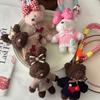 Мягкая мягкая одежда, одежда, плюшевая игрушка, сумка, кулон, брелок для ключей в виде животного, леди, девушки