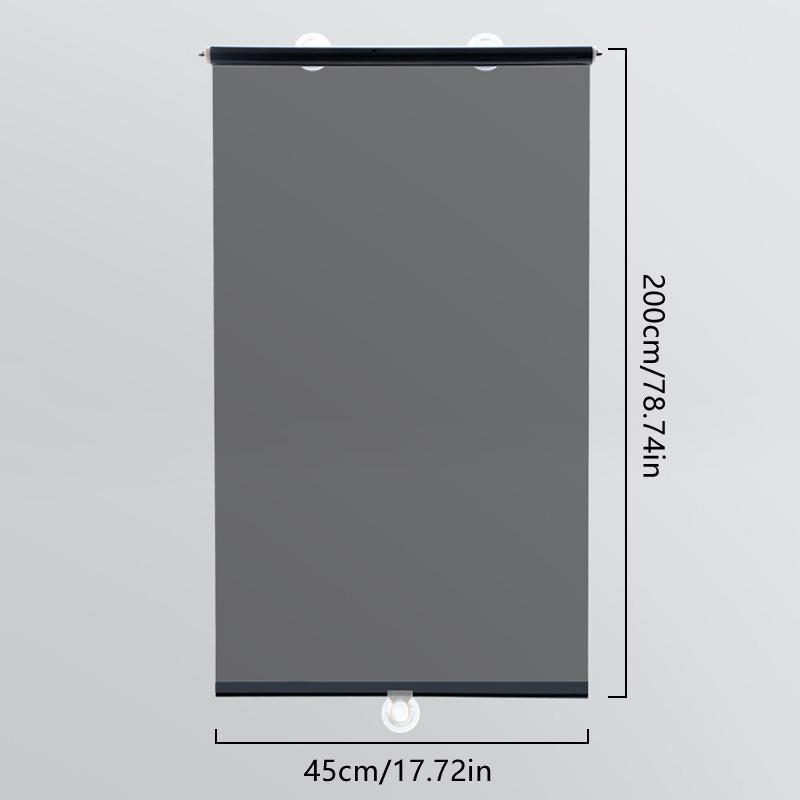1 шт. затемняющая оконная пленка ПЭТ присоска рулонные шторы солнцезащитные шторы универсальные без гвоздей спальня