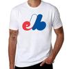 Montreal Baseball Vintage The Expos Tshirt Dry Fit Running Short Sleeve Top