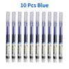 10/20 ШТ. Высококачественные Гелевые Ручки Игольчатого Типа Черные, Синие, Красные Чернила Прямая Жидкая Ручка Канцелярские Товары Школьные и Офисные Принадлежности