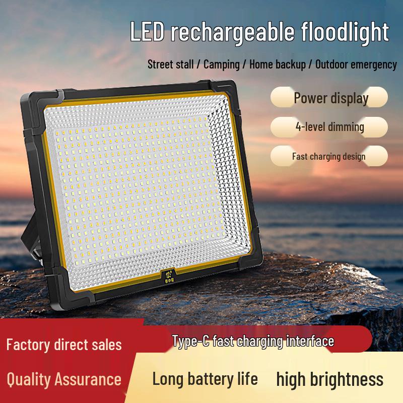 Rechargeable LED Camping Light - Super Bright, Long Battery Life for Outdoor & Emergency Use