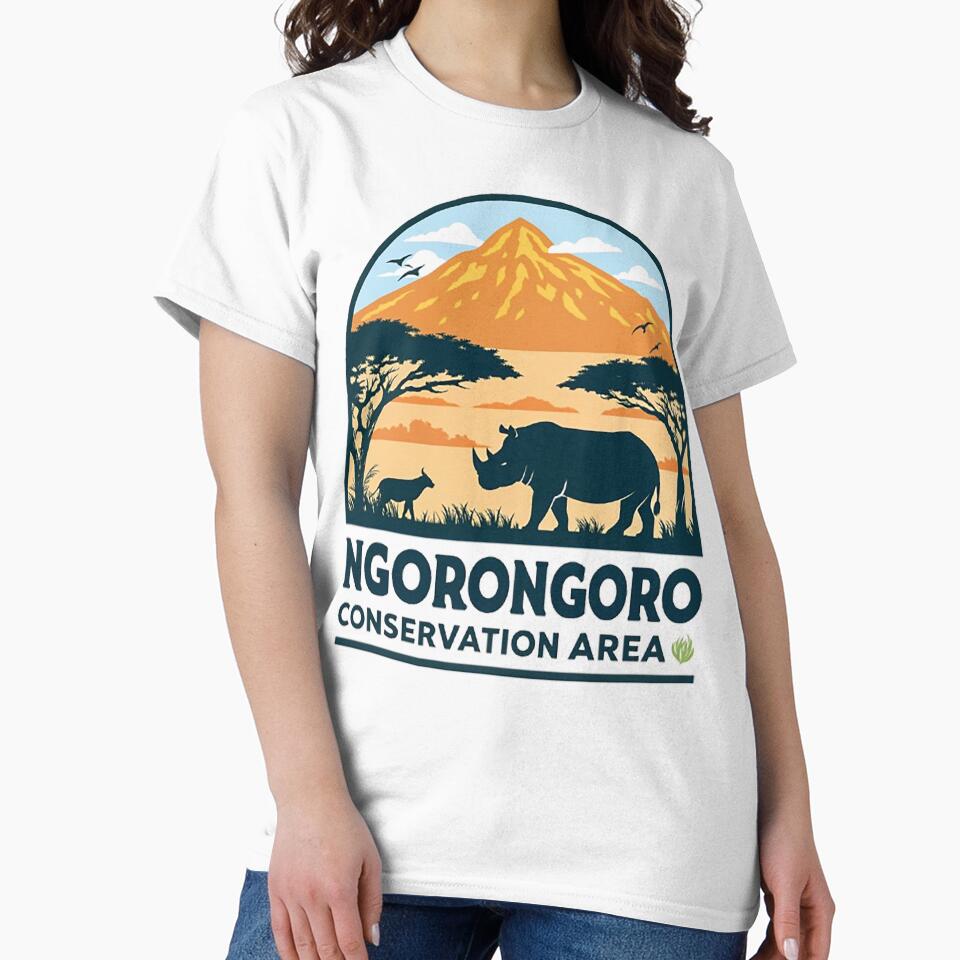 Ngorongoro Conservation Area (Tanzania) Classic T-Shirt